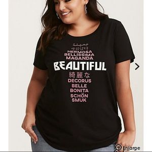 Beautiful in multiple languages tee